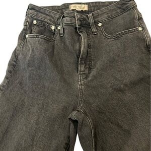 Madewell Black Ankle Cropped Pants